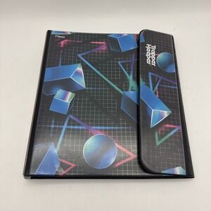 Mead Trapper Keeper 3 Ring Binder Geometric Shapes Design VTG Retro Style 2021